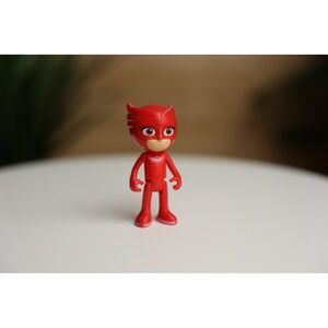 PJ Masks Owlette Action Figure Red Superhero Toy Collectible Mini Figurine